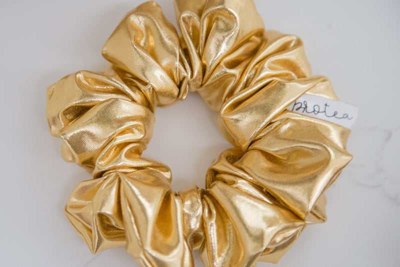 Golden Bell Scrunchie