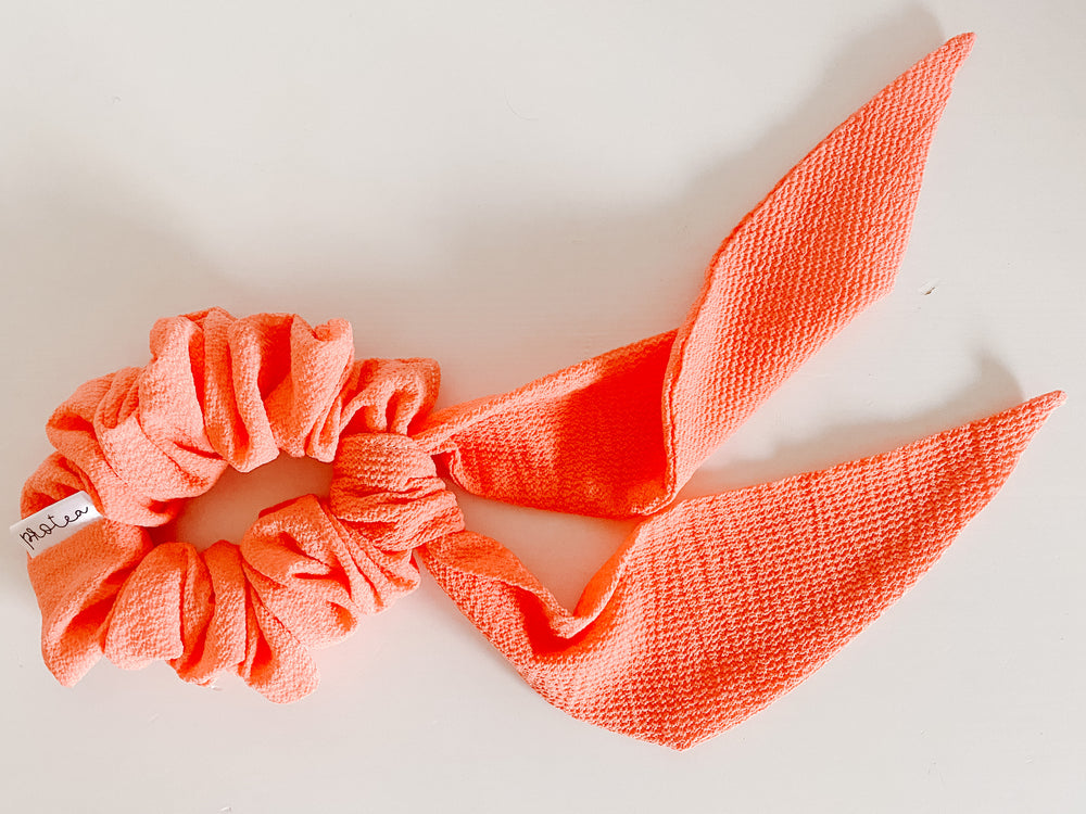 Orange Sherbet Tail Scrunchie